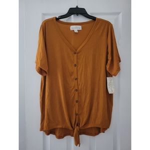 French Laundry; 2X; Burnt Orange